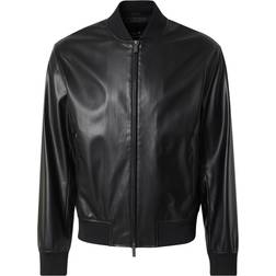 Armani Exchange Faux Leather Jacket - Shiny