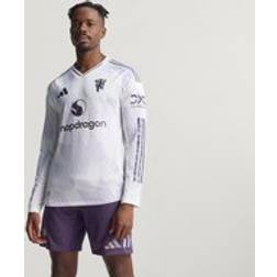 adidas Manchester United 25 26 Langærmet Autentisk Udebanetrøje L