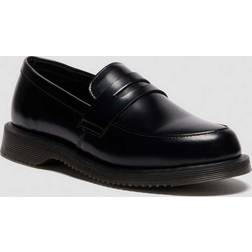 Dr. Martens Temara Polished Smooth Leather Loafers - Black