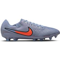 Nike Tiempo Legend 10 Pro Firm-Ground Low-Top Soccer Cleats - Blue