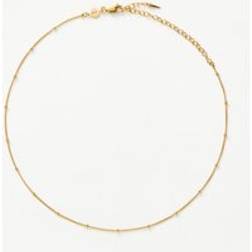 Missoma Bobble Chain Choker 18ct Gold Vermeil - Gold