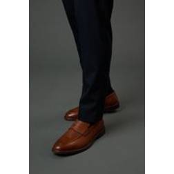 Burton Mens Tan Smart Penny Loafer
