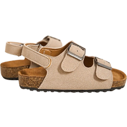 Shein Classic Fashion Children Flat Fur Sandals