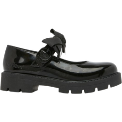 Kickers Girl's Kick Kori Mary Jane Bow- Black