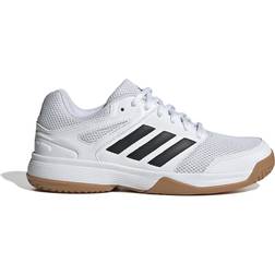 adidas Junior Speedcourt Indoor - Cloud White/Core Black/Gum