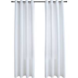 vidaXL Blackout Eyelet Off-White 140x245cm