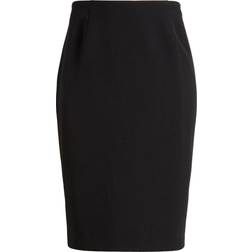 Kasper Women's Plus Size Stretch Crepe Skimmer Skirt