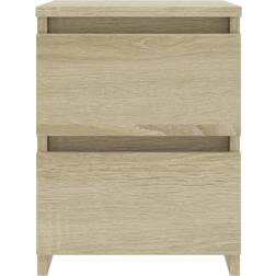 vidaXL 800519 Sonoma oak Sengebord 30x30cm