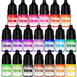 Shein 5ml 20-Color Set High Concentrated Fragrance Candle Dye Liquid