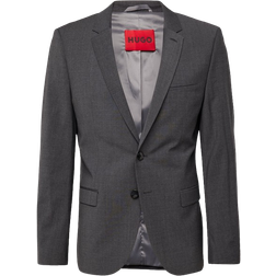 HUGO Slim Fit Business Blazer - Anthracite