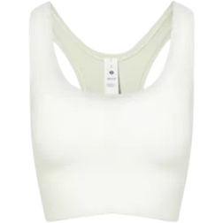 Lululemon Wundermost Scoop Neck Stretch Woven Top - Bone
