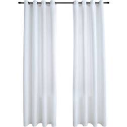 vidaXL Blackout Eyelet Off-White 140x225cm