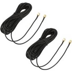 Tlily 2X 10M Extension Cable SMA Male To Mm Connector