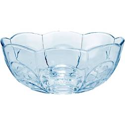 Holmegaard Lily Blue Iris Bowl 23cm