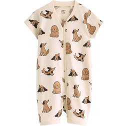 Lindex Baby Pyjama Romper - Light Beige (3006834-1230)