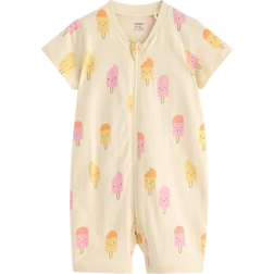 Lindex Baby Pajama Rompers - Light Dusty Yellow (3006708-4547)