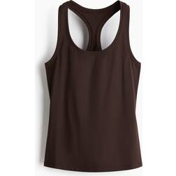 H&M Ladies Sports Top With DryMove - Warm Brown