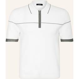 Reiss Bradford Regular Fit Polo Shirt - White/Green