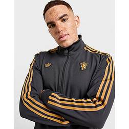 adidas Manchester United FC Icon Track Top Black Mens