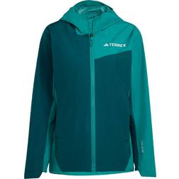 adidas Terrex Multi 2.5L Rain Rdy Jacket - Mystery Green/Pure Teal