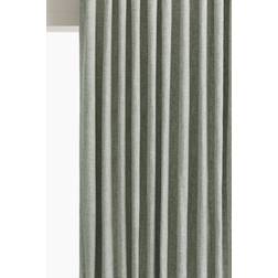 H&M 1-Pak Bred Mørklægningsgardinfag Støvet Grøn 250x250