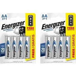 Energizer Aa Ultimate Lithium Battery 8 Pack
