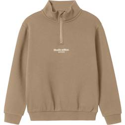 Name It Sweatshirt NKMBRODY - Camel/Vit