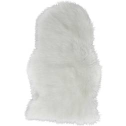 Home -Tex Lammskinn 60x90 cm Vit Imiterat Till Stol Vit