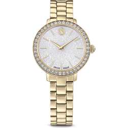 Swarovski Matrix 3-Link Watch Gold Tone
