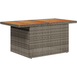 vidaXL 6 Piece Garden Sofa with Cushions Grey Outdoor Lounge Set