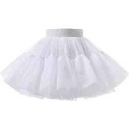 Shein Young Girl Tulle Puffy Ballerina Tutu Skirt