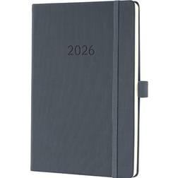 Sigel Conceptum Diary 2026A5 Week To View Dark Grey