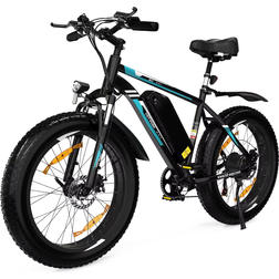 Hitway Electric Bike E Mountain Bike 26 x 4.0