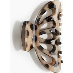 H&M Ladies Light Beige Leopard Print Hair Claw