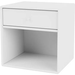 Montana Furniture Dream Snow Bedside Table 30x35.4cm