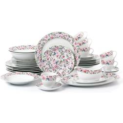 Bloomsbury Floral Dinner Set 35pcs
