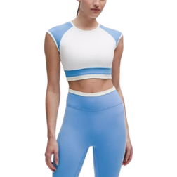 Lululemon Cropped Short-Sleeve Shirt - White