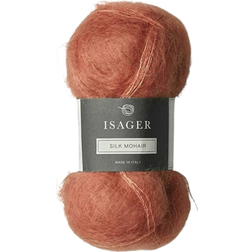Isager Silk Mohair Pomegranate 212m