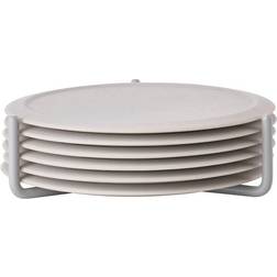 Zone Denmark Singles Warm Grey Coaster 10cm 6pcs