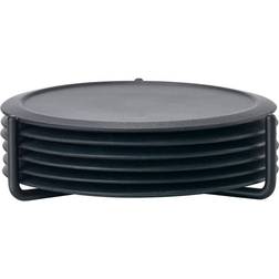 Zone Denmark Singles Black Coaster 10cm 6pcs