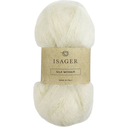 Isager Silk Mohair Natural Undyed 212m