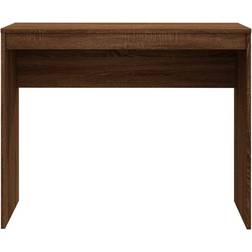 vidaXL Engineered Wood Brown Oak Writing Desk 40x90cm