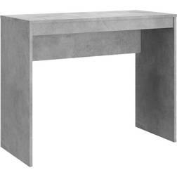 vidaXL Engineered Wood Concrete Grey Writing Desk 40x90cm