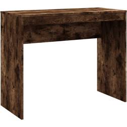 vidaXL Engineered Wood Smoked Oak Writing Desk 40x90cm