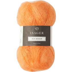 Isager Silk Mohair Citrus Orange 212m