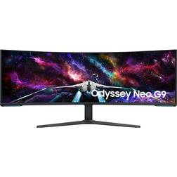 Samsung Odyssey Neo G9 S57CG954NU Skærm Quantum Mini LED 57" Dual UHD 7680x2160