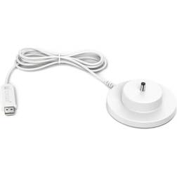 Tonies USB-laddningsstation för toniebox, en laddning på språng, toniebox USB-laddningsstation med LED-ljus i form huvud