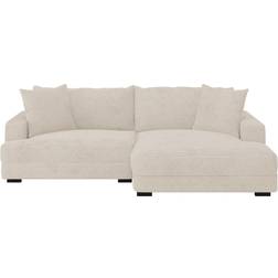 P&B Beige ECKSOFA Sofa 265cm 2Stk. Zweisitzer