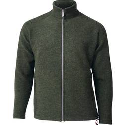 Ivanhoe of Sweden Danny Full Zip 100% Boiled Wool - Loden Green