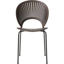 Fredericia Furniture Trinidad 3398 Stained Smoked Oak/Flint Kitchen Chair 85cm